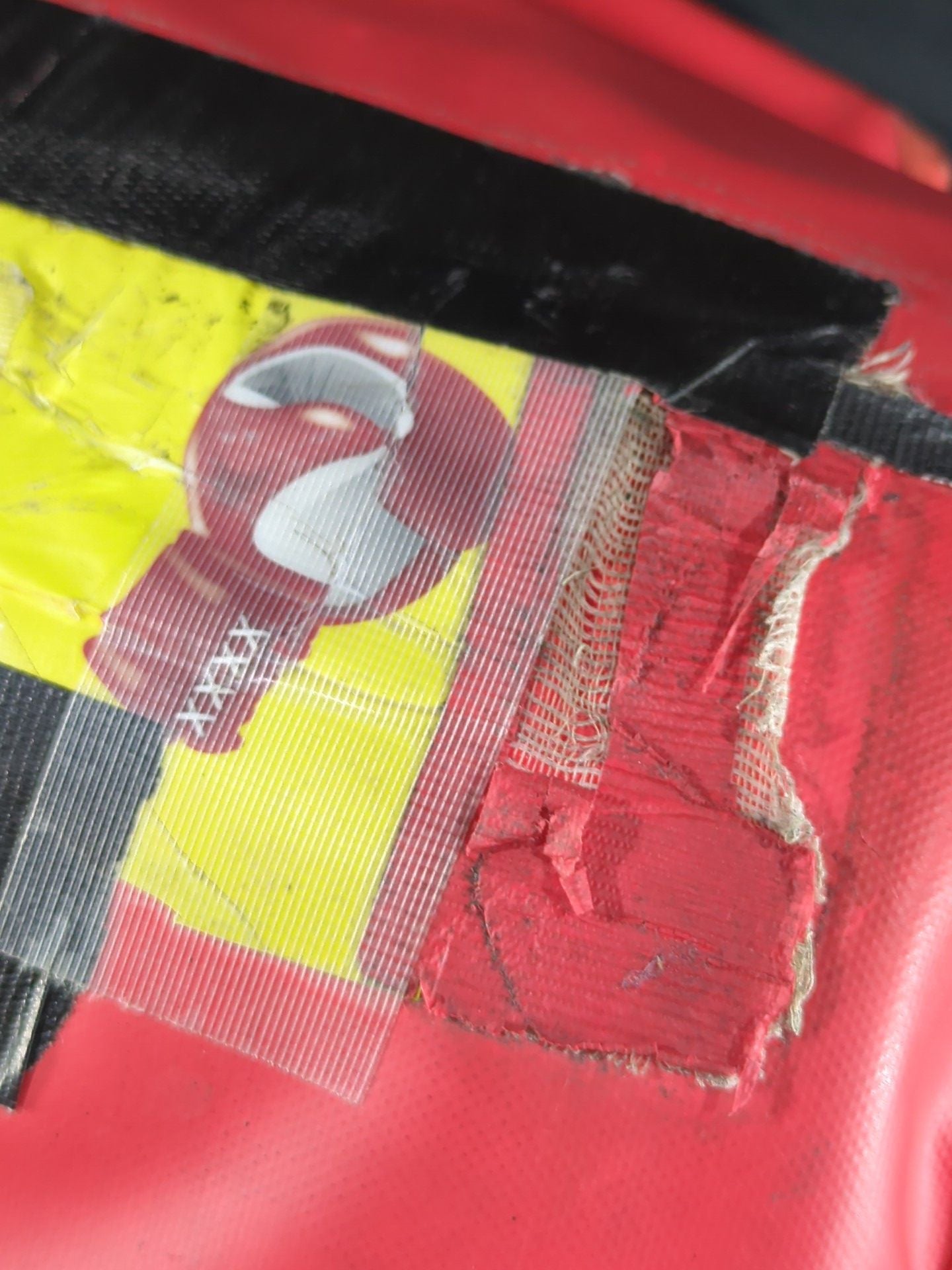 ★ ★ Pavilion Big Japan Pro Wrestling  2024Worn by him  red corner pads (bottom)