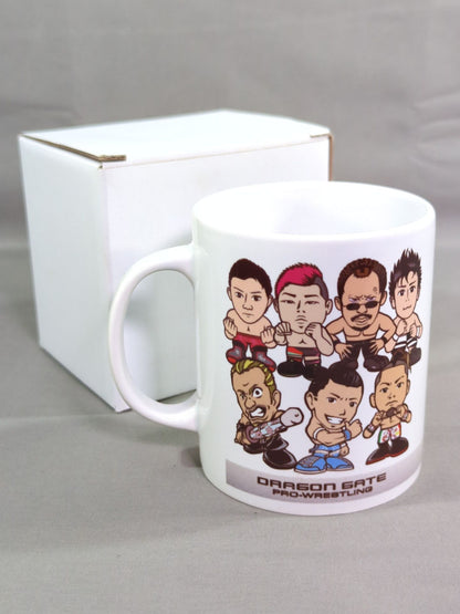 DRAGON GATE "OVER GENERATION" illustration mug