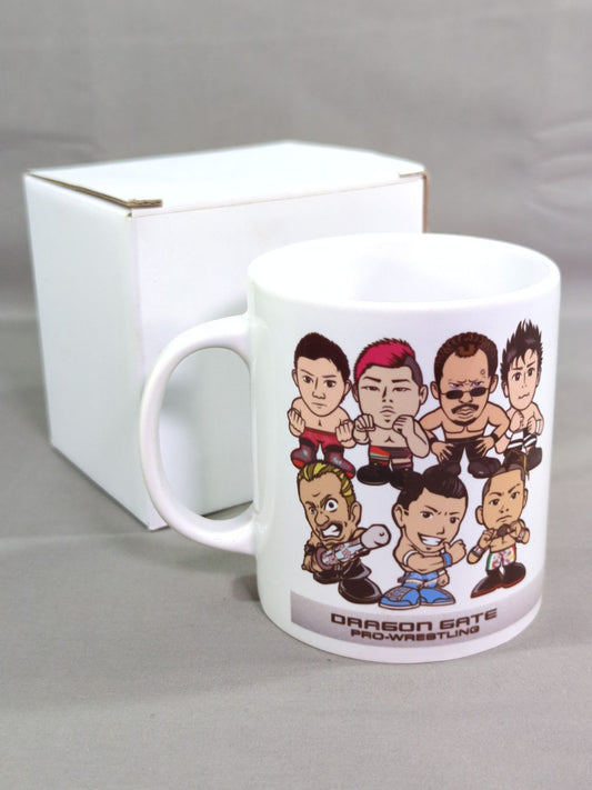 DRAGON GATE "OVER GENERATION" illustration mug