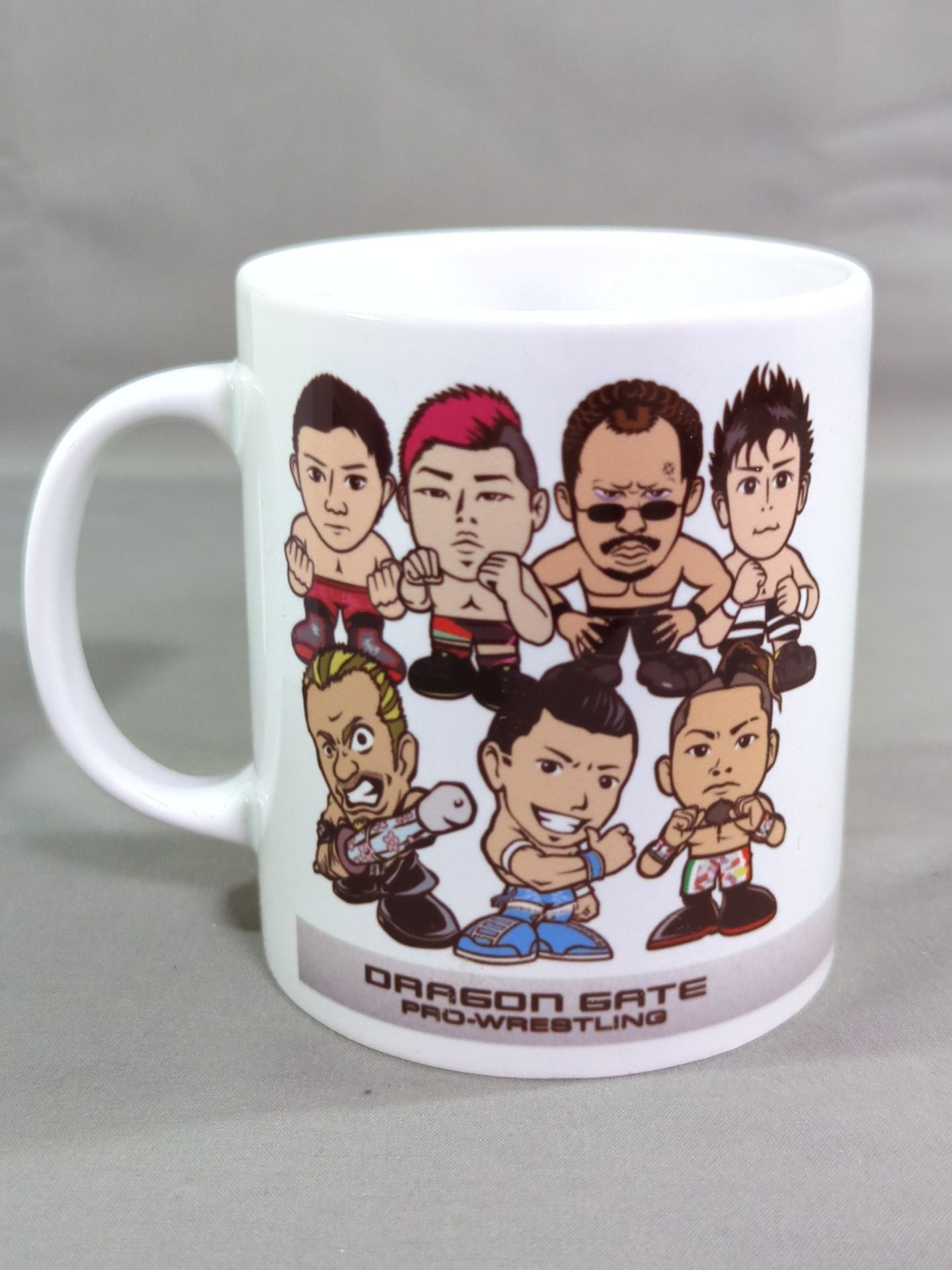DRAGON GATE "OVER GENERATION" illustration mug