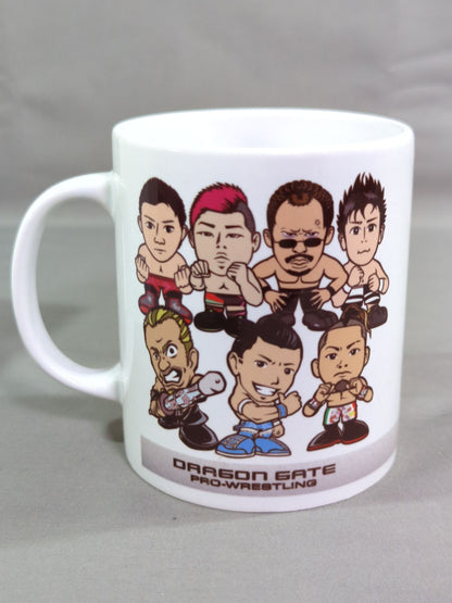 DRAGON GATE "OVER GENERATION" illustration mug