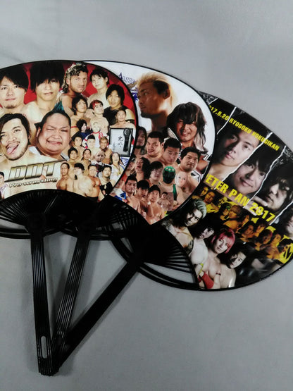 DDT Pro-wrestling  Uchiwa (paper fan) Set(2)