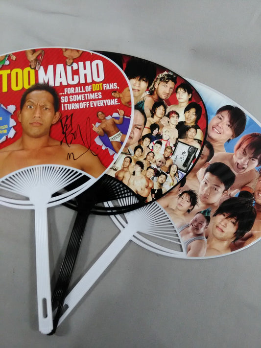 DDT Pro-wrestling  Uchiwa (paper fan) Set(3)