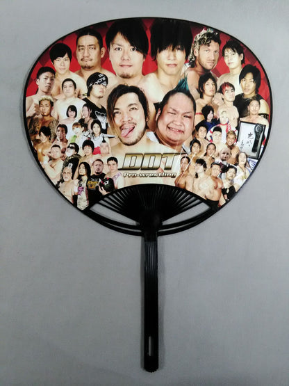 DDT Pro-wrestling  Uchiwa (paper fan) Set(3)