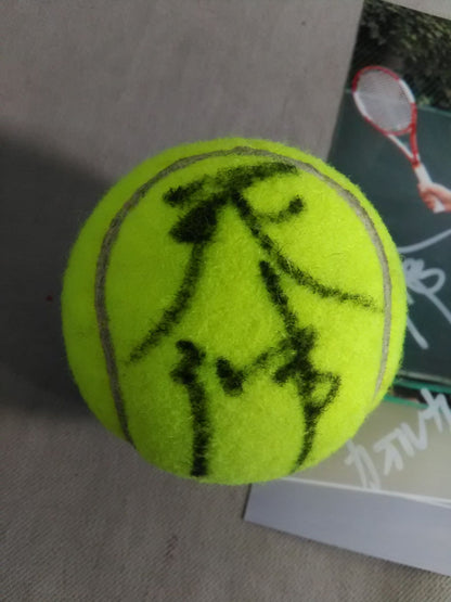 Grim Reaper Autographed Tennis Ball & Photo