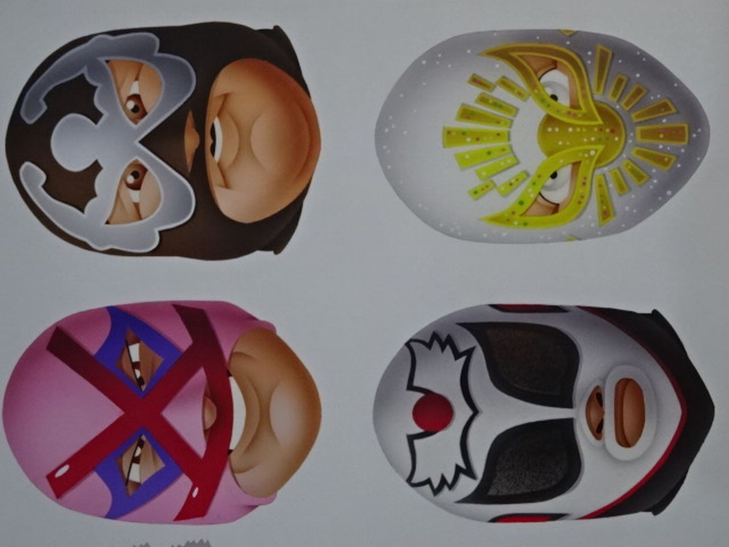 ★ Nagatoshi Sakai original art work ★ "Mask Encyclopedia" Super Legend Mask Man