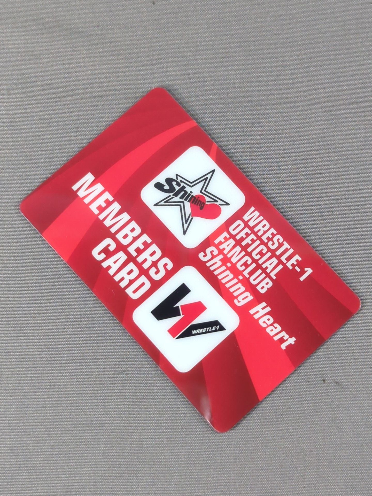 WRESTLE-1 オフィシャルファンクラブメンバーズカード