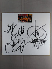 ☆トークイベント記念品☆大仁田厚&田中ケロ サイン色紙 – 闘道館