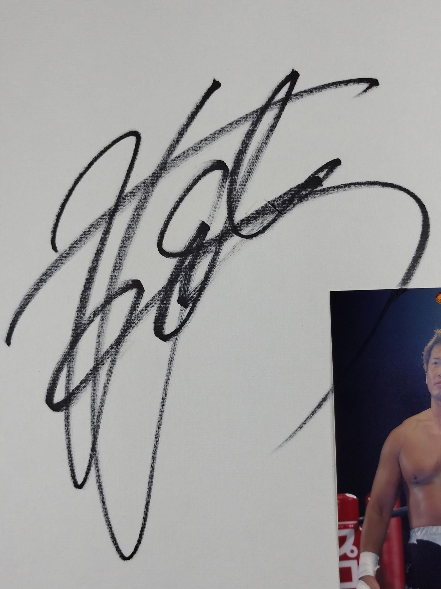 金本浩二(ブロマイド貼付) – 闘道館