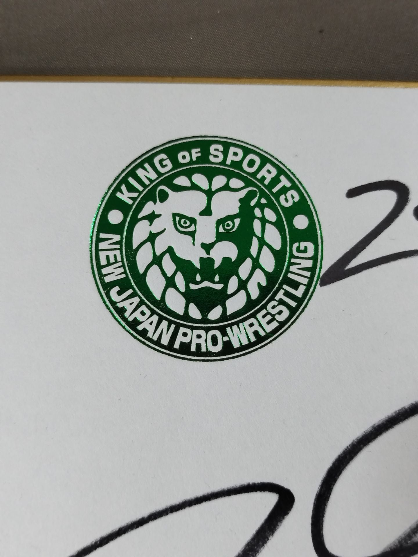 グレート-O-カーン(ライオンマーク色紙)