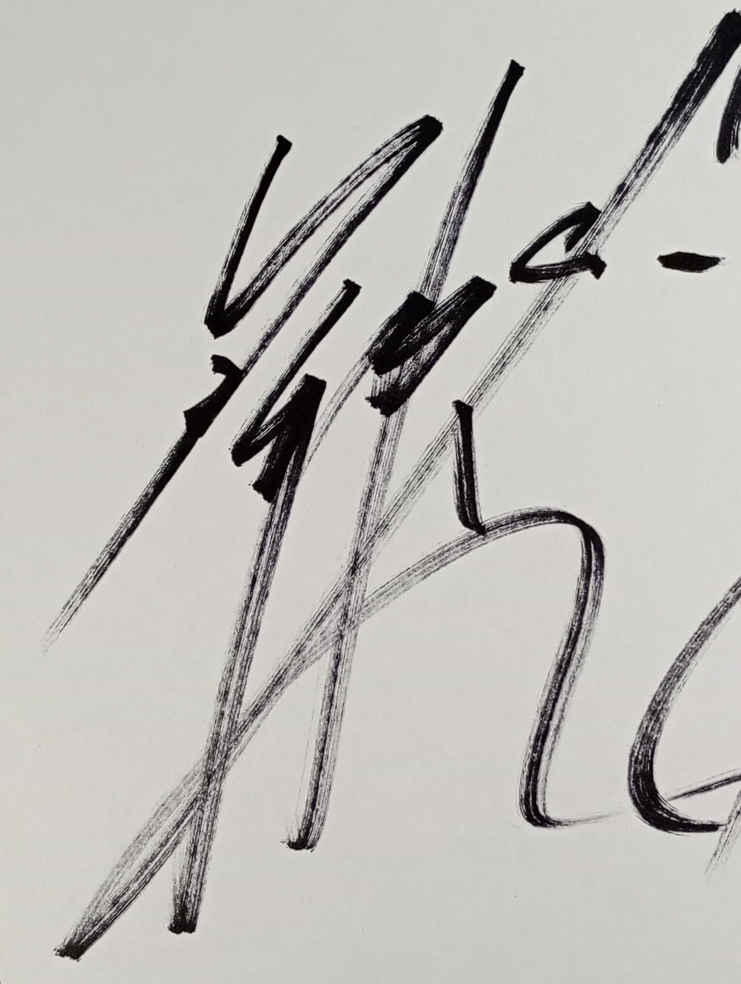 後藤洋央紀＆田口隆祐(キングオブプロレスリング専用色紙)