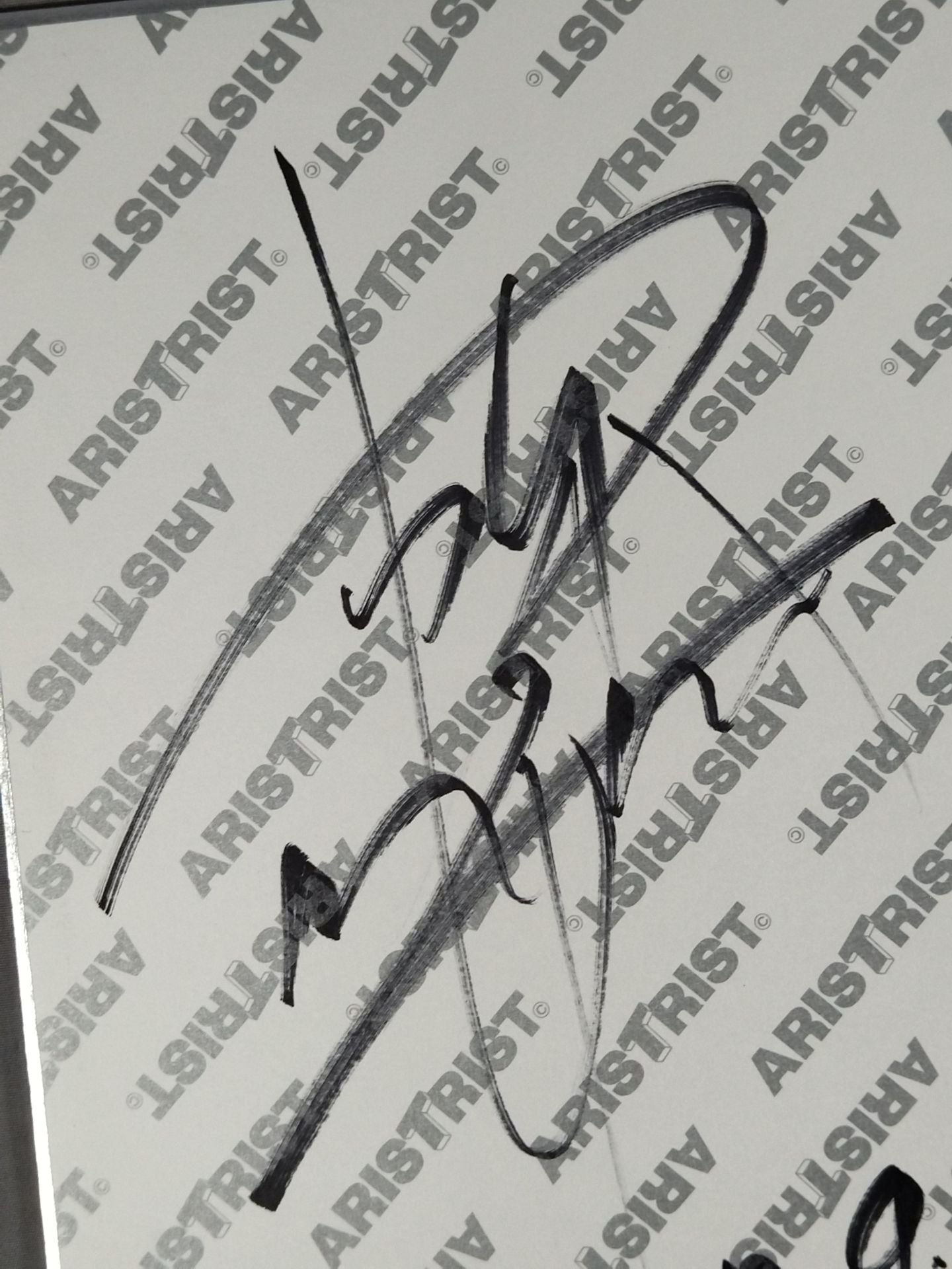 Masahiro Chono &Takao Omori ( ARISTRIST  exclusive Shikishi ( Autograph board ) )