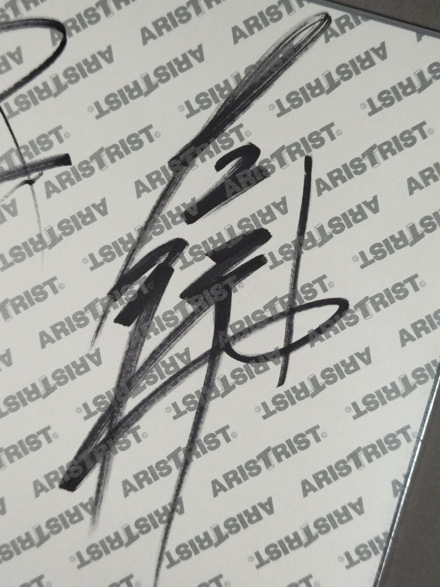 Masahiro Chono &Takao Omori ( ARISTRIST  exclusive Shikishi ( Autograph board ) )