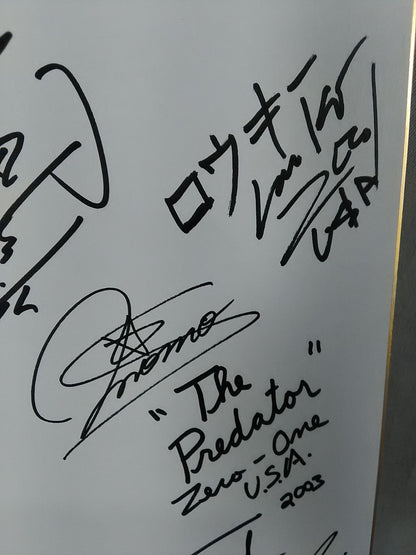 多団体 10選手寄せ書き