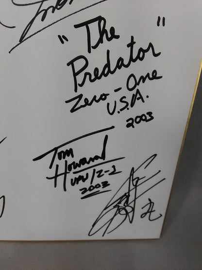 多団体 10選手寄せ書き