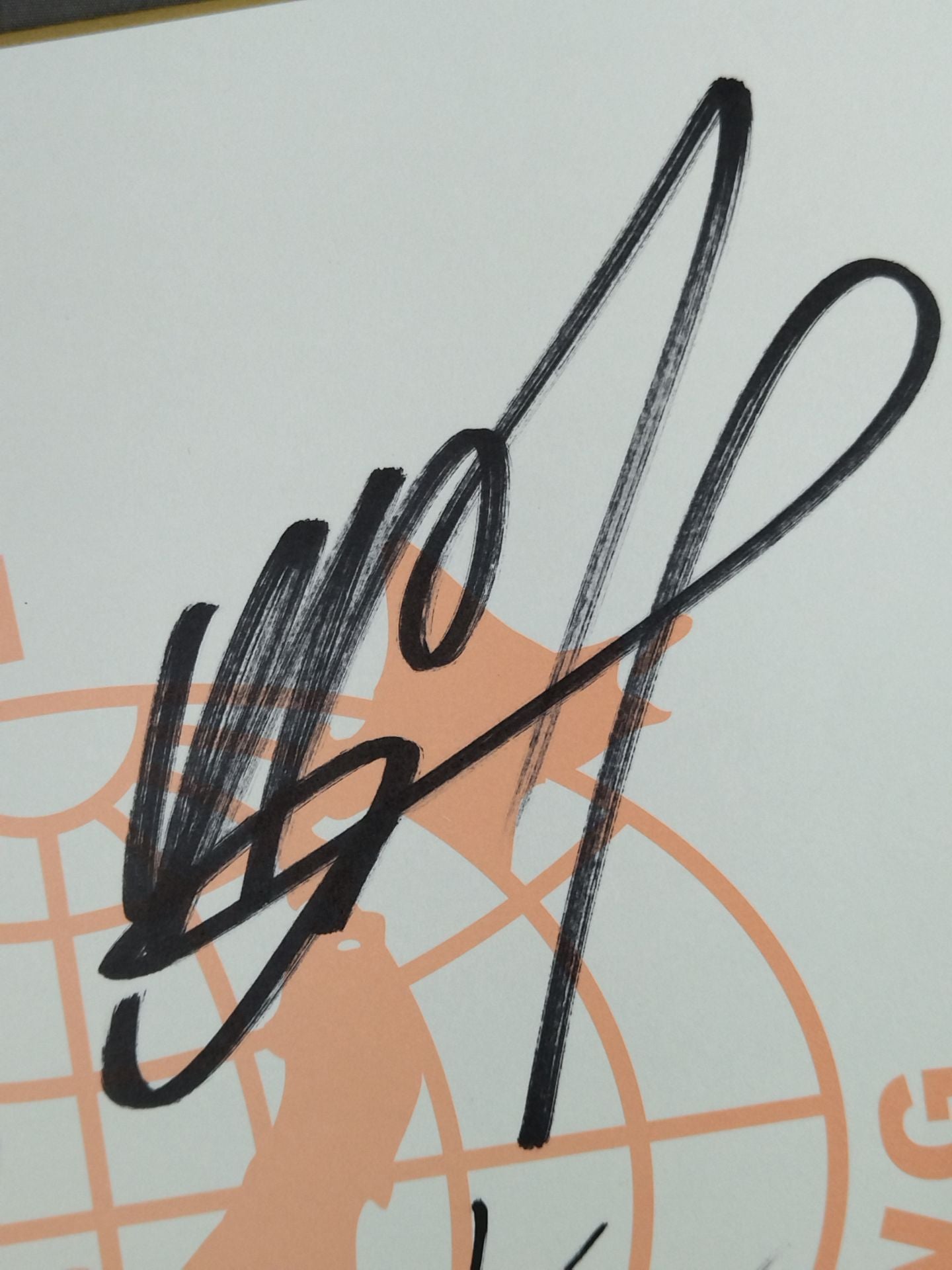 BUSHI  & KAI & Ryota Hama  & Hiroshi Yamato (All of Japan) Pro Wrestling  exclusive Shikishi ( Autograph board ) )