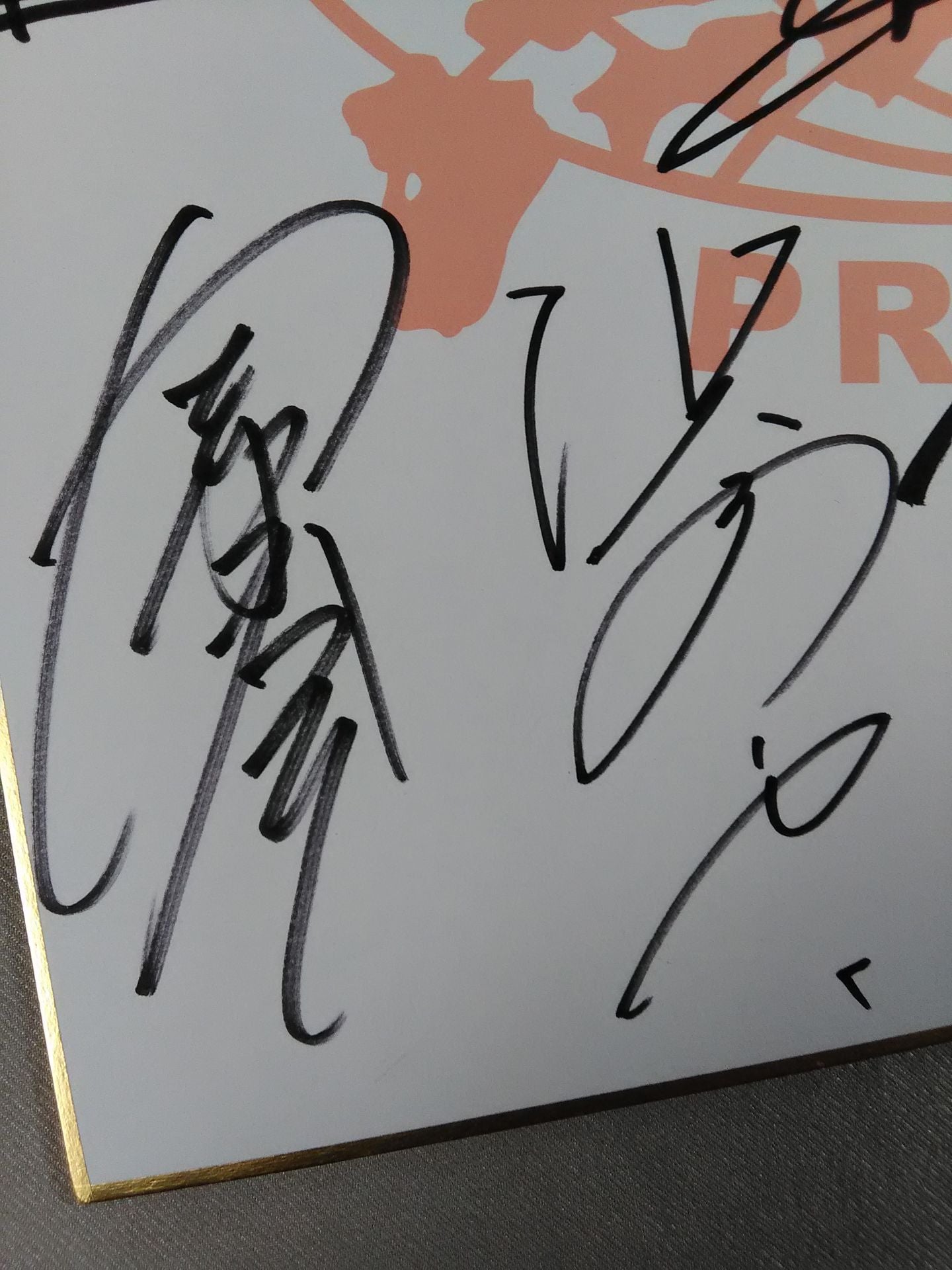 ★2012 Carnival ★ of Champions All fighters (All Japan) Pro Wrestling  exclusive Shikishi ( Autograph board ) )
