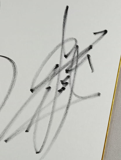 田口隆祐＆小松洋平(キングオブプロレスリング専用色紙)