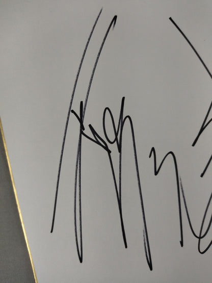 TAKAみちのく＆NOSAWA論外(バトルロイヤル専用色紙)