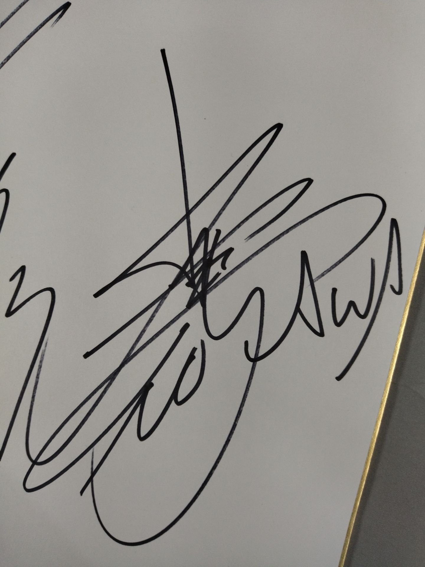 TAKAみちのく＆NOSAWA論外(バトルロイヤル専用色紙)