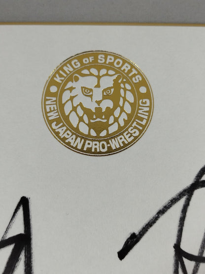 Jado  & GEDO  (Lion Mark Shikishi ( Autograph board ) )
