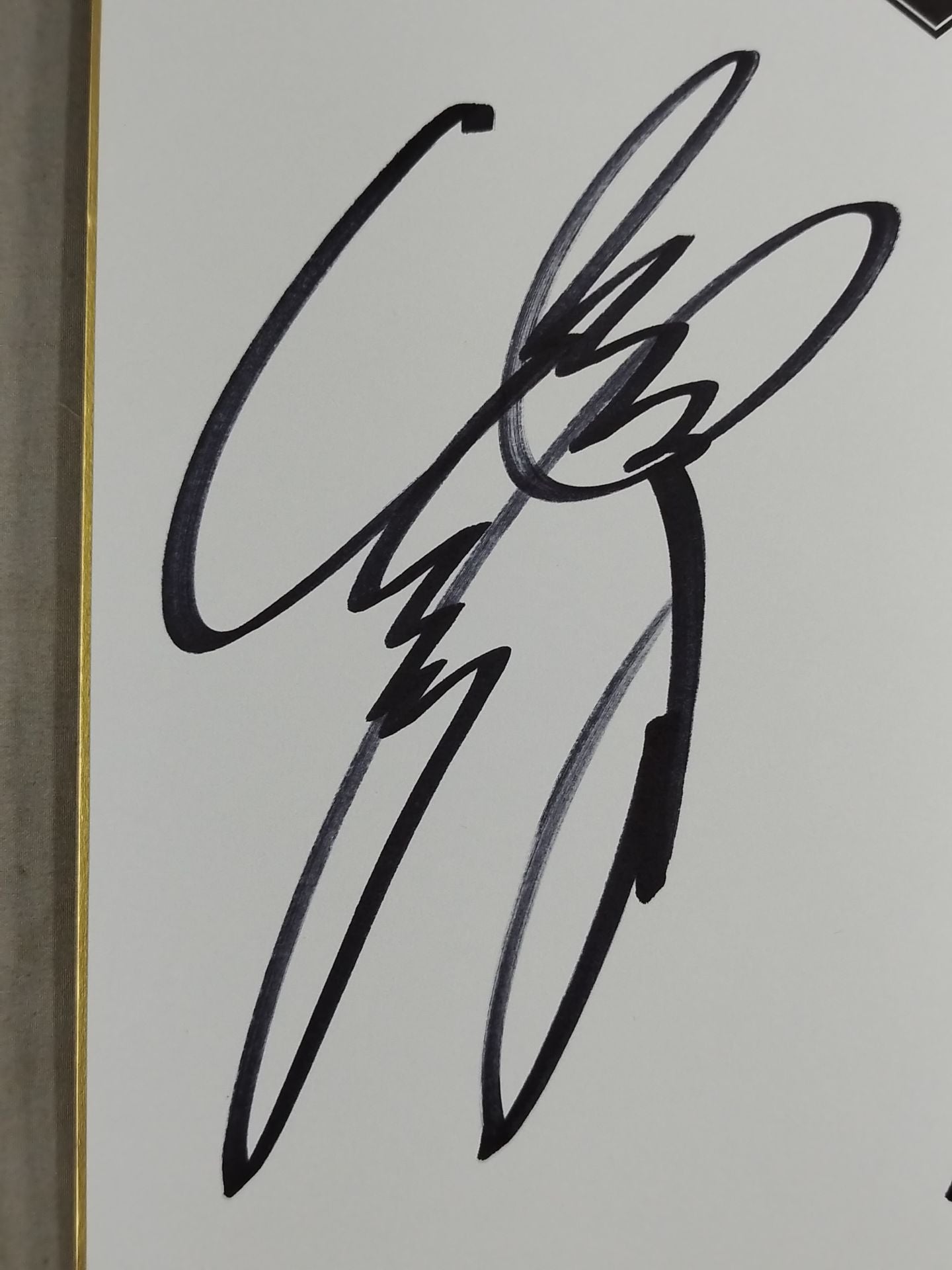 征矢学＆近藤修司(NOAH専用色紙)