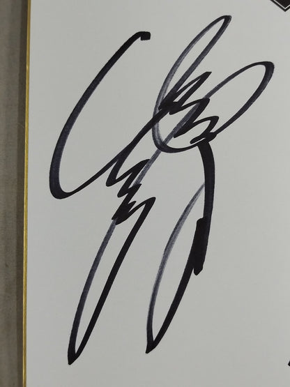 征矢学＆近藤修司(NOAH専用色紙)