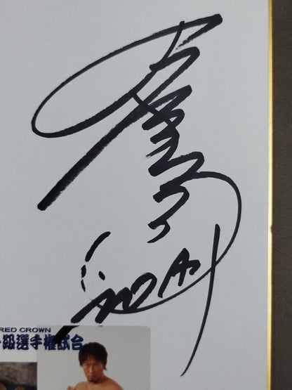 Yoshinobu Kanemaru vs Naomichi Marufuji (photo sticker  sticker)