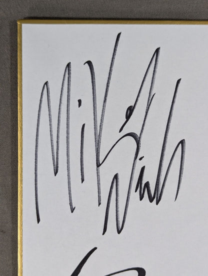 NOAH スペシャル6人タッグマッチ 寄せ書き