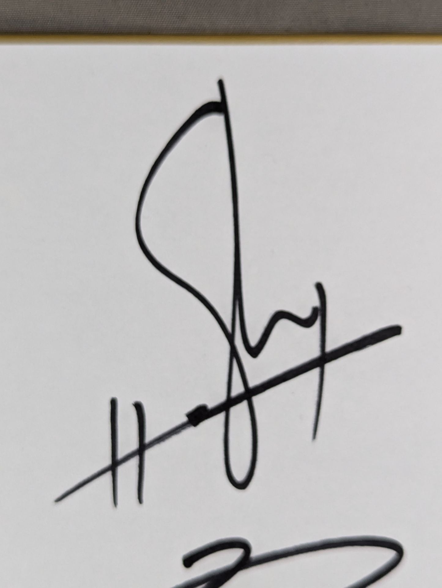 NOAH スペシャル6人タッグマッチ 寄せ書き