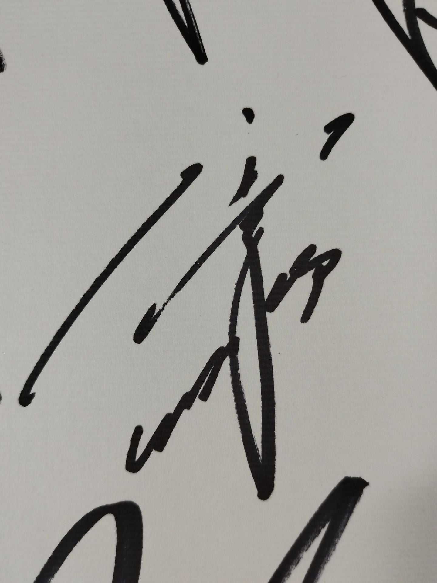 ★CHAOS★ 5選手寄せ書き