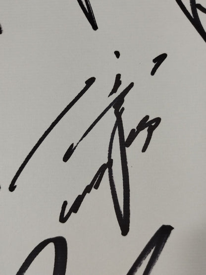 ★CHAOS★ 5選手寄せ書き