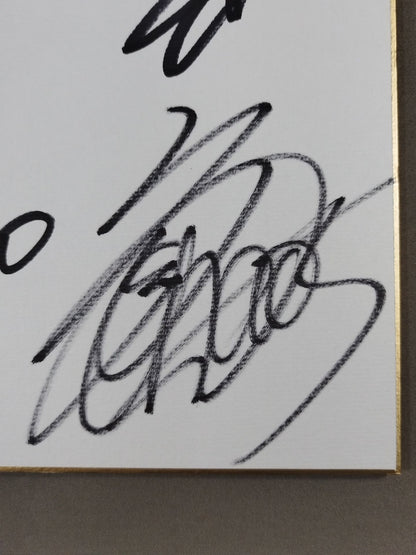 ★CHAOS★ 5選手寄せ書き