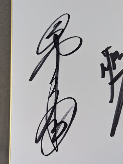 清宮海斗＆大岩陵平(NOAH専用色紙)