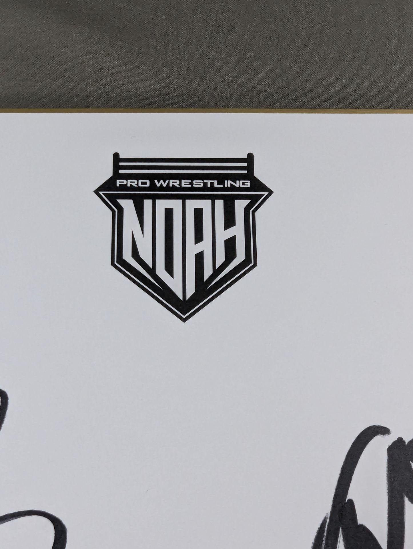 清宮海斗＆大岩陵平(NOAH専用色紙)