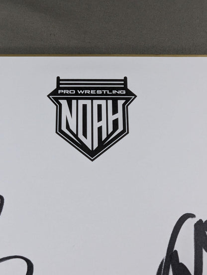 清宮海斗＆大岩陵平(NOAH専用色紙)