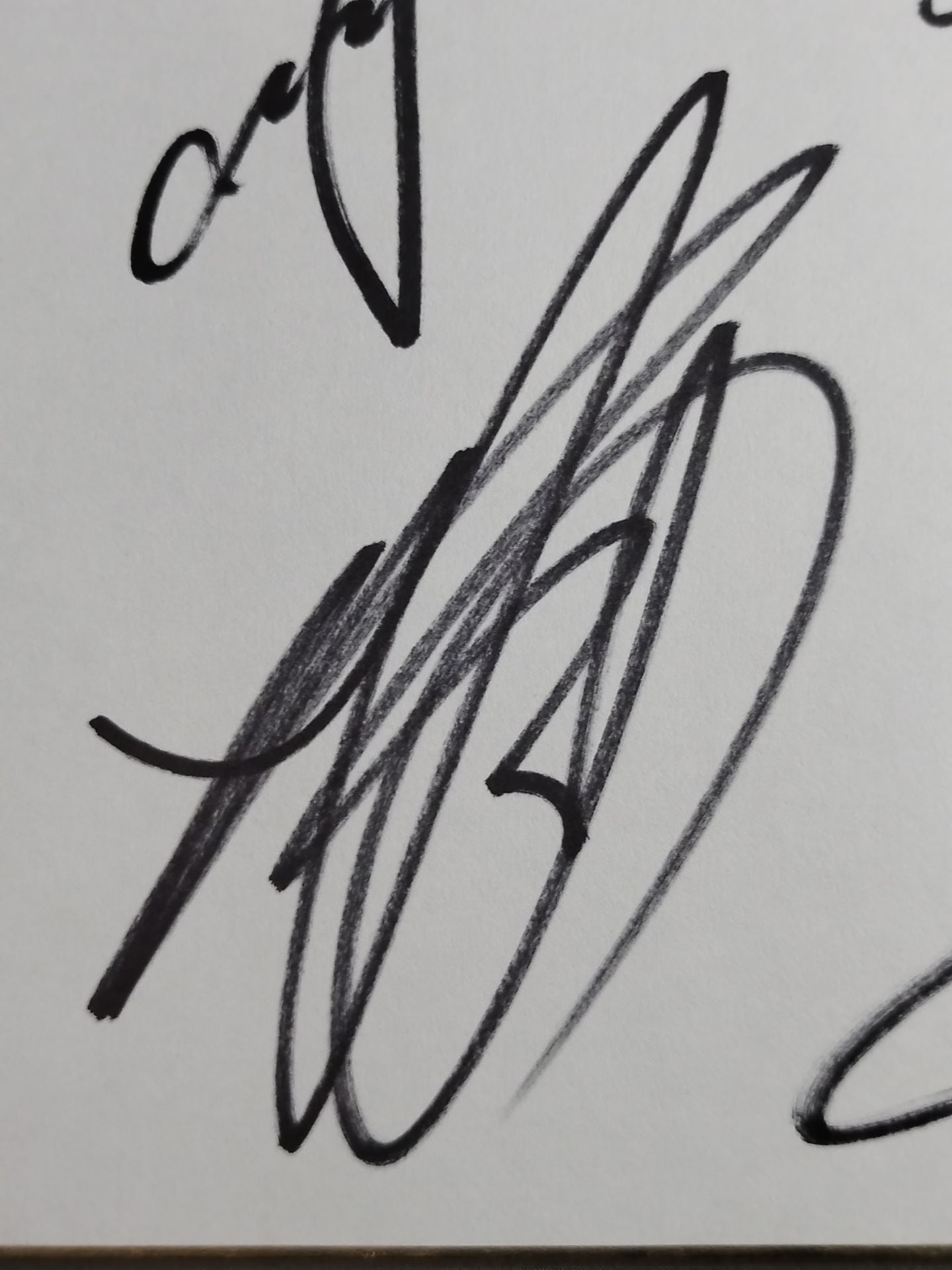 ★CHAOS★ Tomohiro Ishii & Toru Yano & YOSHI-HASHI&GEDO ( Lion Mark Shikishi ( Autograph board ) )