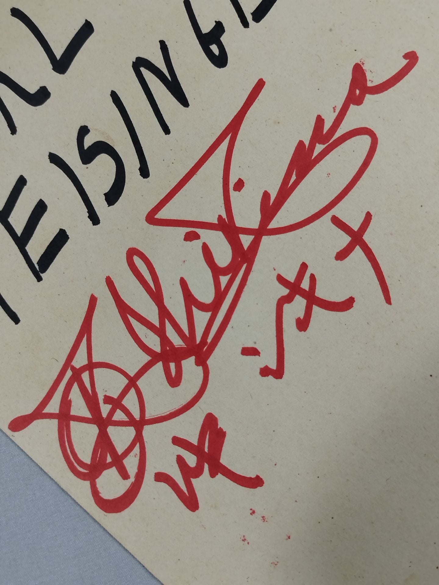 カール・ハイジンガー＆沖識名(厚紙)