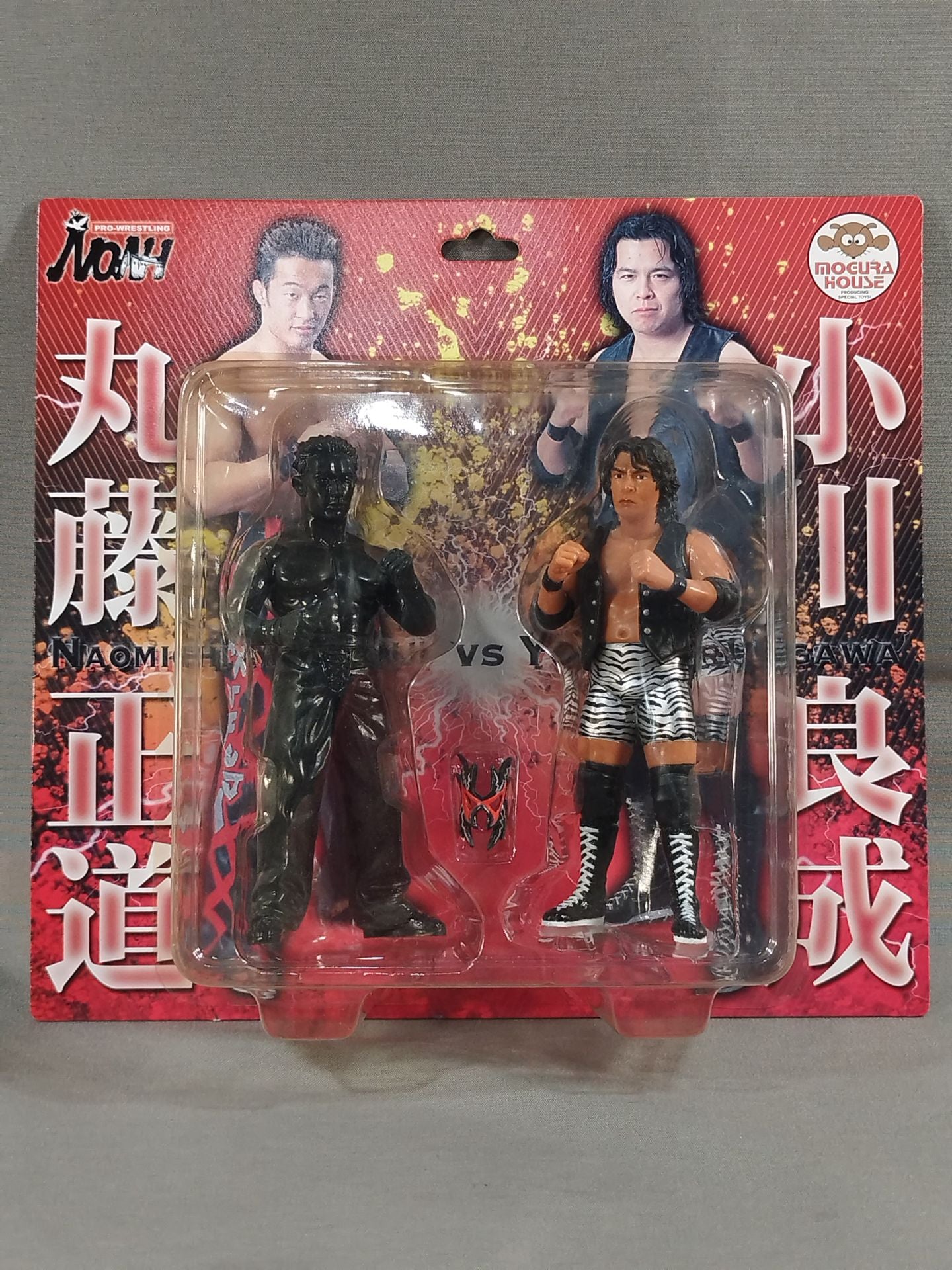 丸藤正道選手　小川良成選手　のフィギュアです。 丸藤正道＆小川良成 バトルバージョン プロレスフィギュア