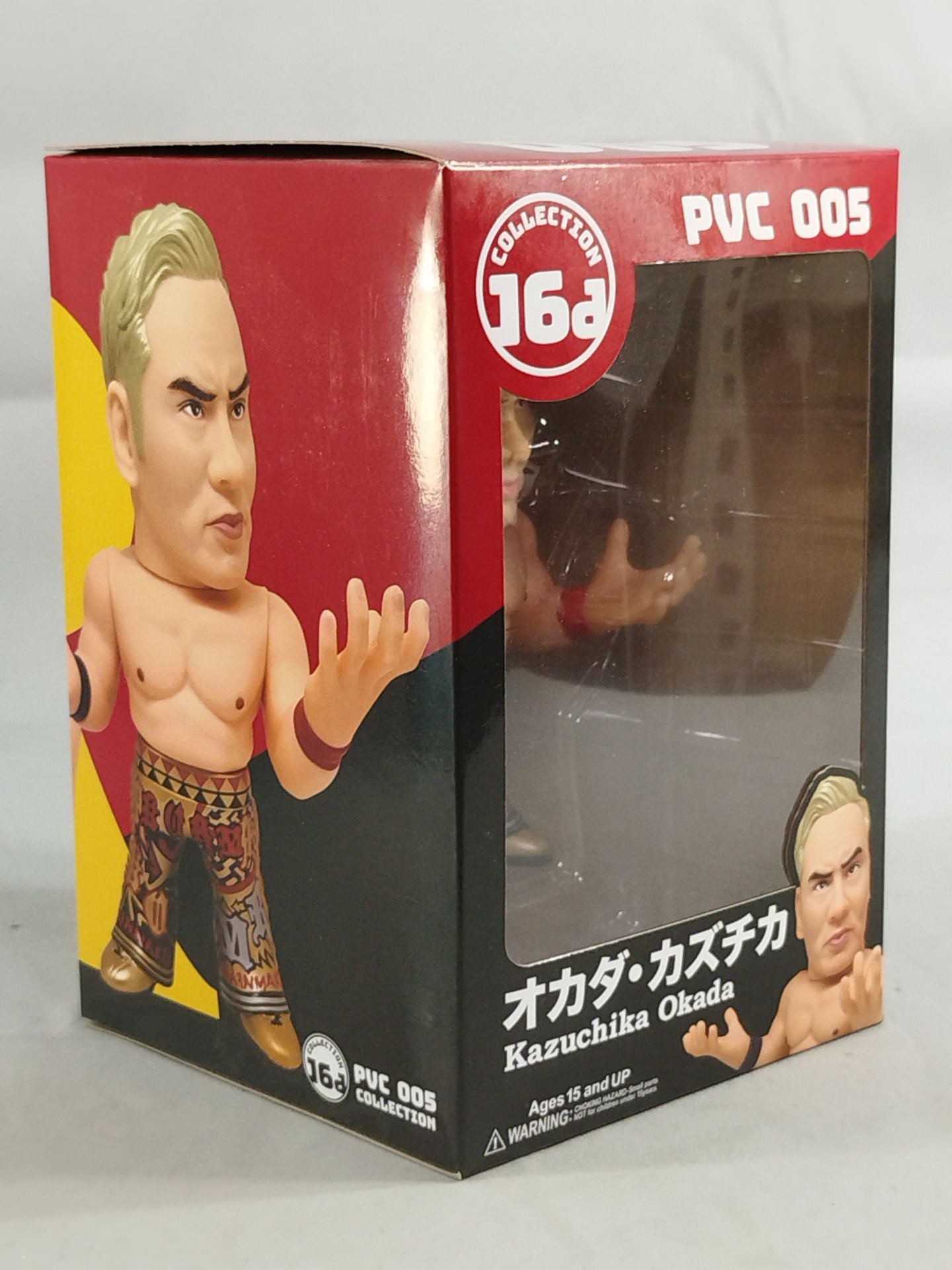 値下げ‼️AEW 新日本プロレス オカダ・カズチカ 「16dソフビコレクション」 Amazon | 16dソフビコレクション005 新日本プロレス オカダ・カズチカ