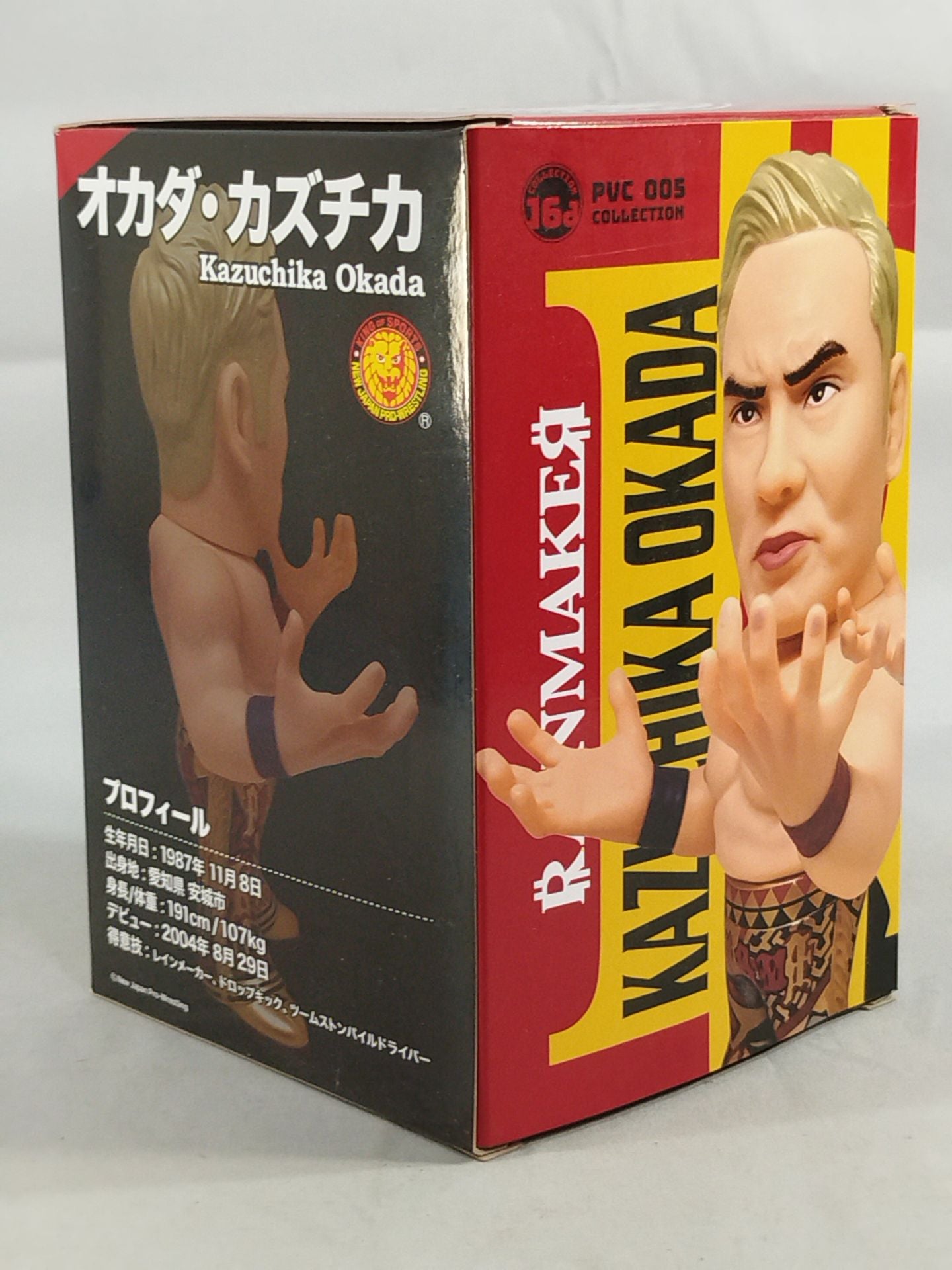 値下げ‼️AEW 新日本プロレス オカダ・カズチカ 「16dソフビコレクション」 16dソフビコレクション 新日本プロレス オカダ・カズチカ
