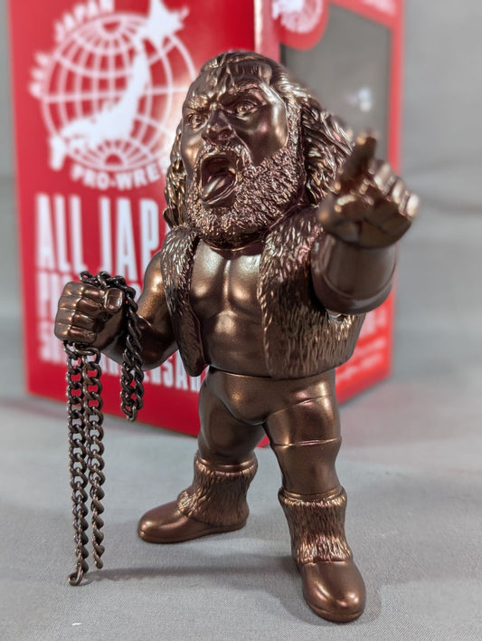 ★全日本プロレス50周年記念くじ★ ブルーザー・ブロディ ブロンズソフビ