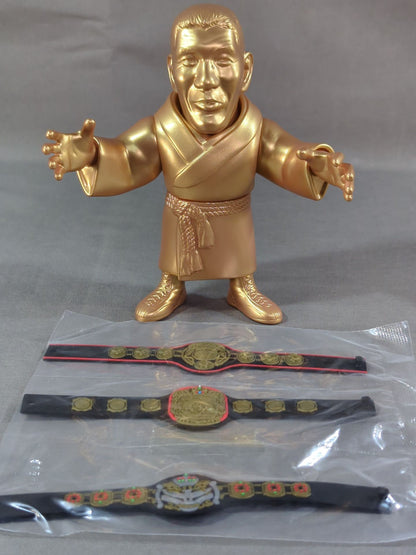 ★Giant Baba Soft Vinyl (Gold Ver.) with Triple Crown Belt ★