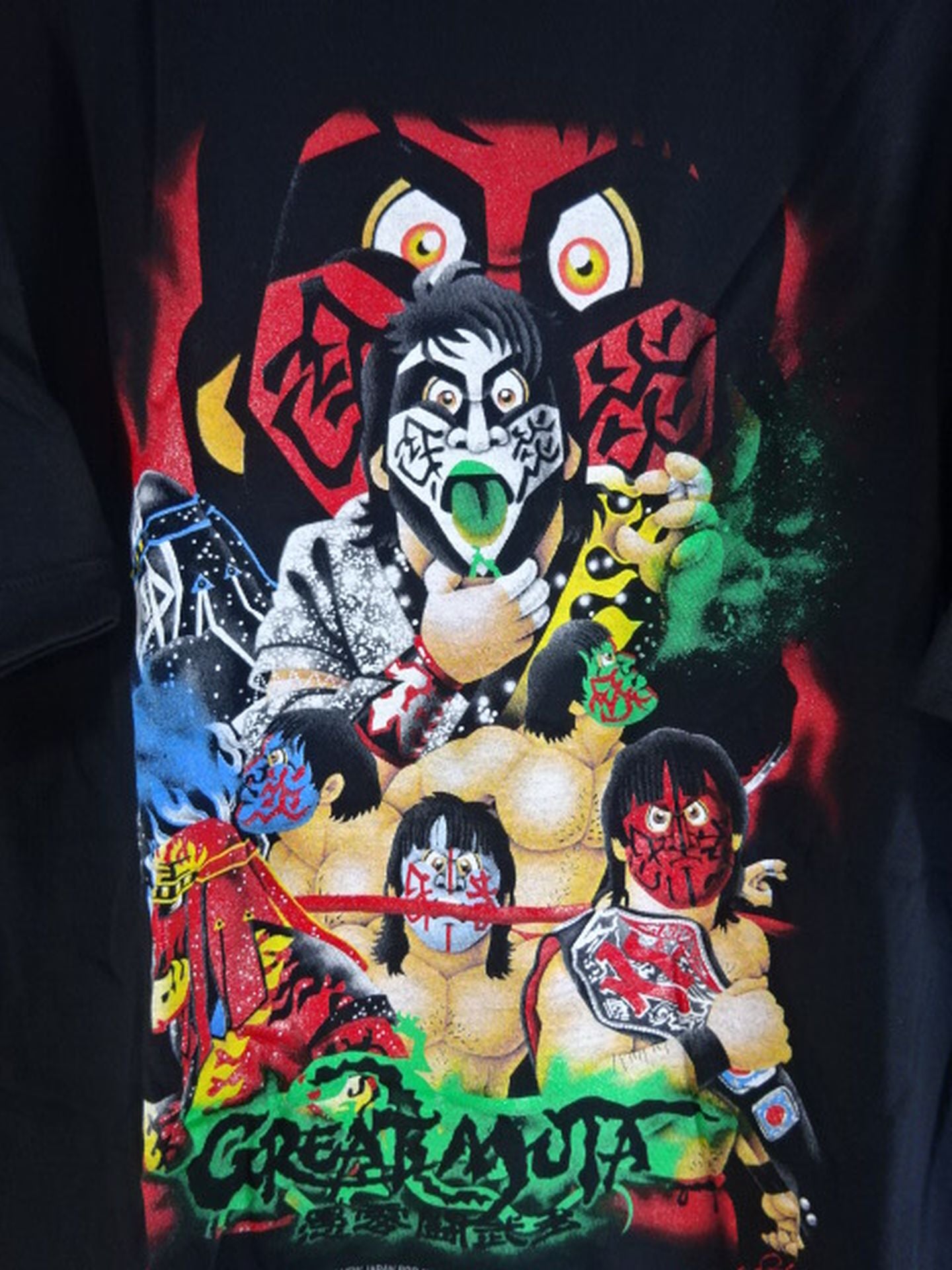 驚きの価格が実現！ グレート・ムタ「THE HISTORY OF 愚零闘武多」Tシャツ – 闘道館 スポーツ選手