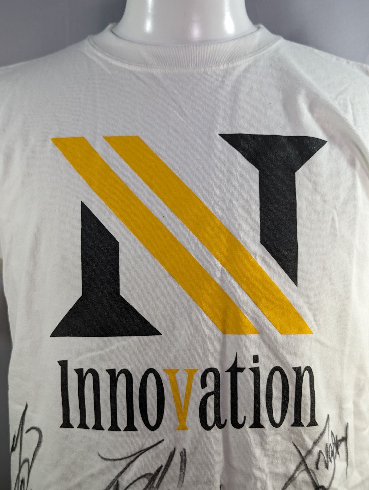 【6選手直筆サイン入り】NOAH「Innovation」Tシャツ(ホワイト)