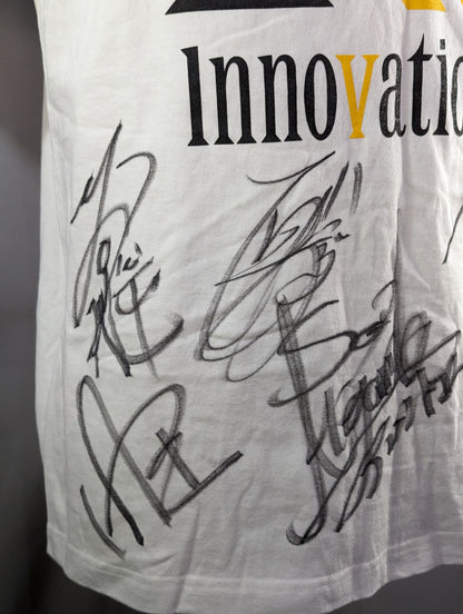 【6選手直筆サイン入り】NOAH「Innovation」Tシャツ(ホワイト)