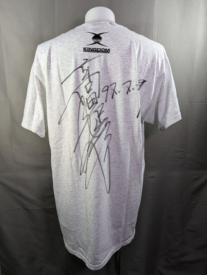 【高田延彦 直筆サイン入り】キングダム「birth」Tシャツ