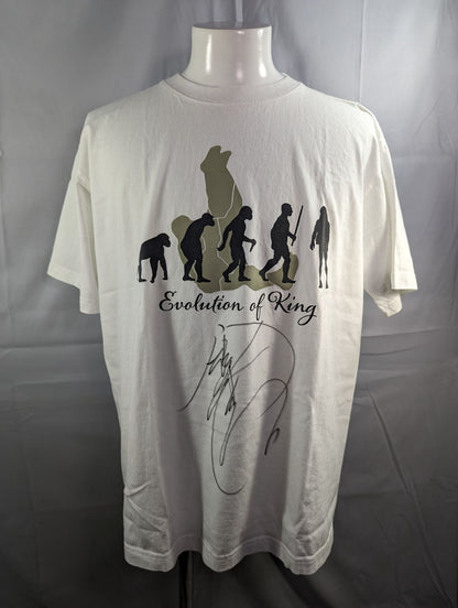 【直筆サイン入り】鈴木みのる「Evolution of King」Tシャツ