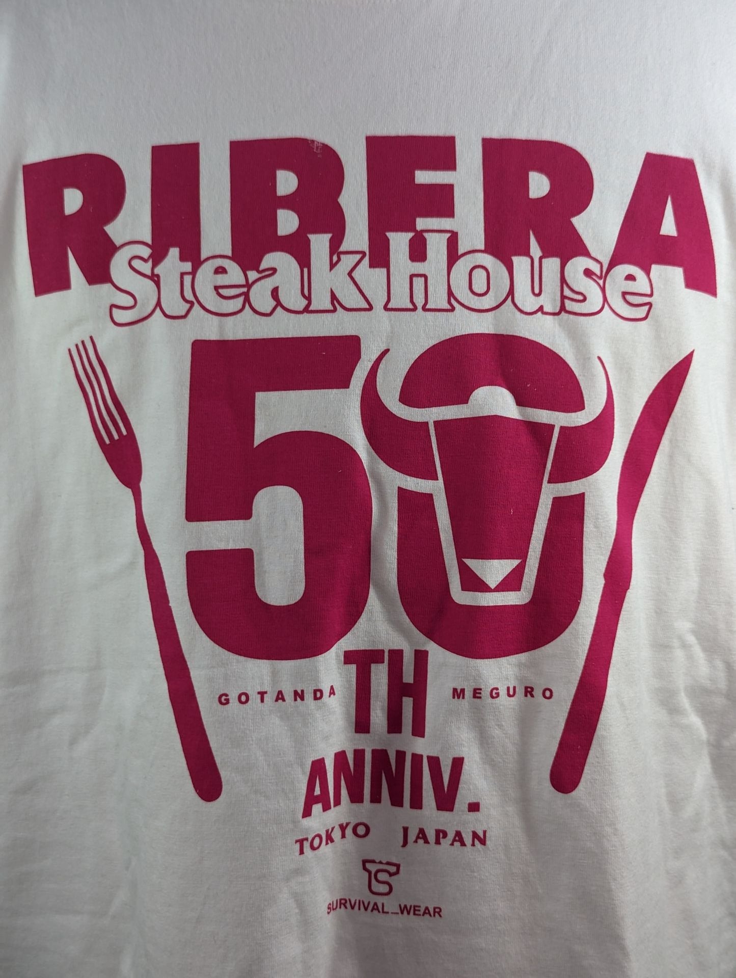 ステーキハウス リベラ「50TH ANNIV.」Tシャツ