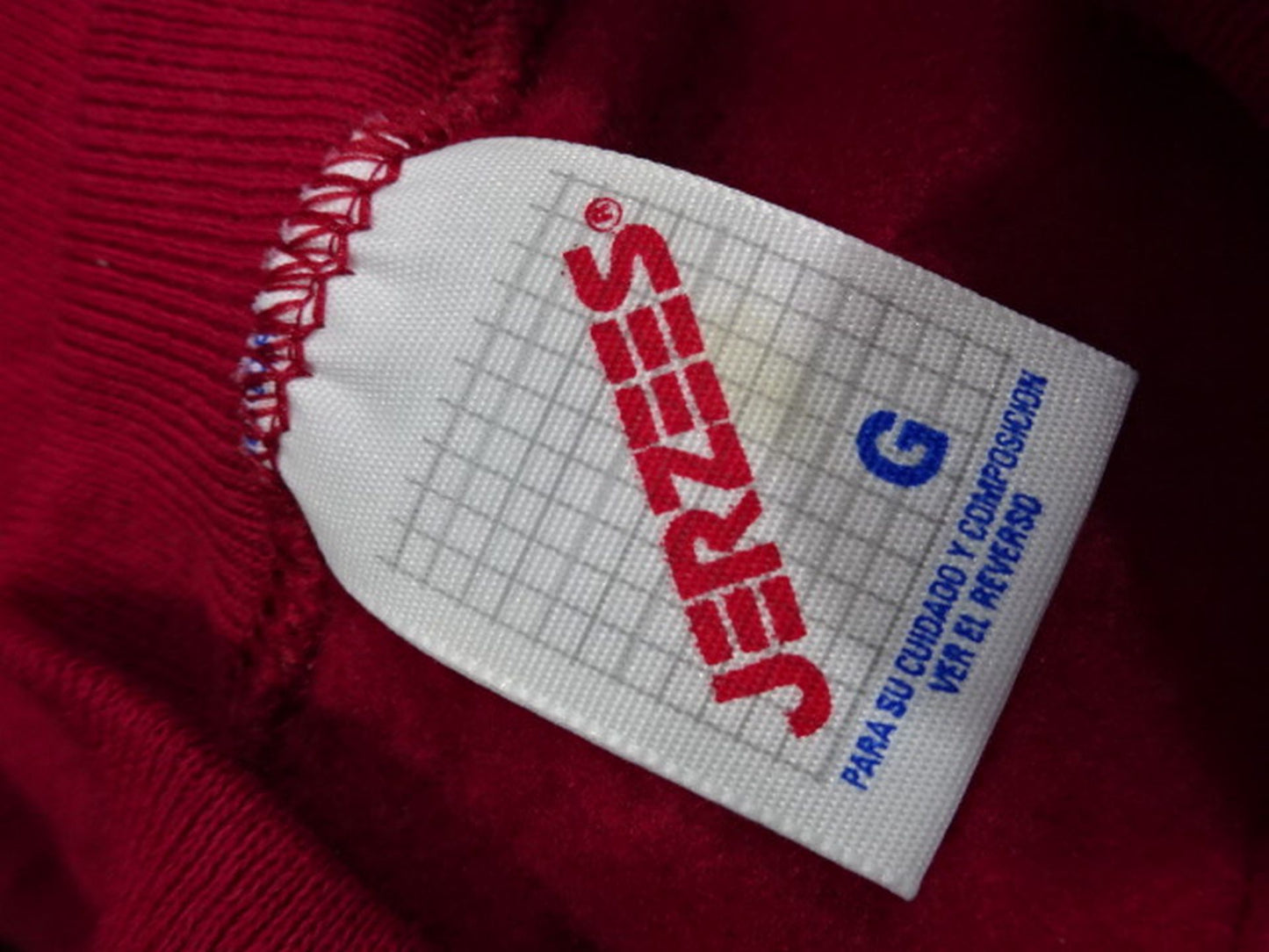 W☆ING トレーナー(バーガンディー×ホワイト)